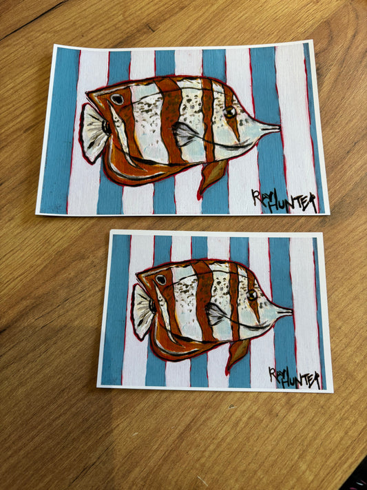 Copperband Butterfly Print