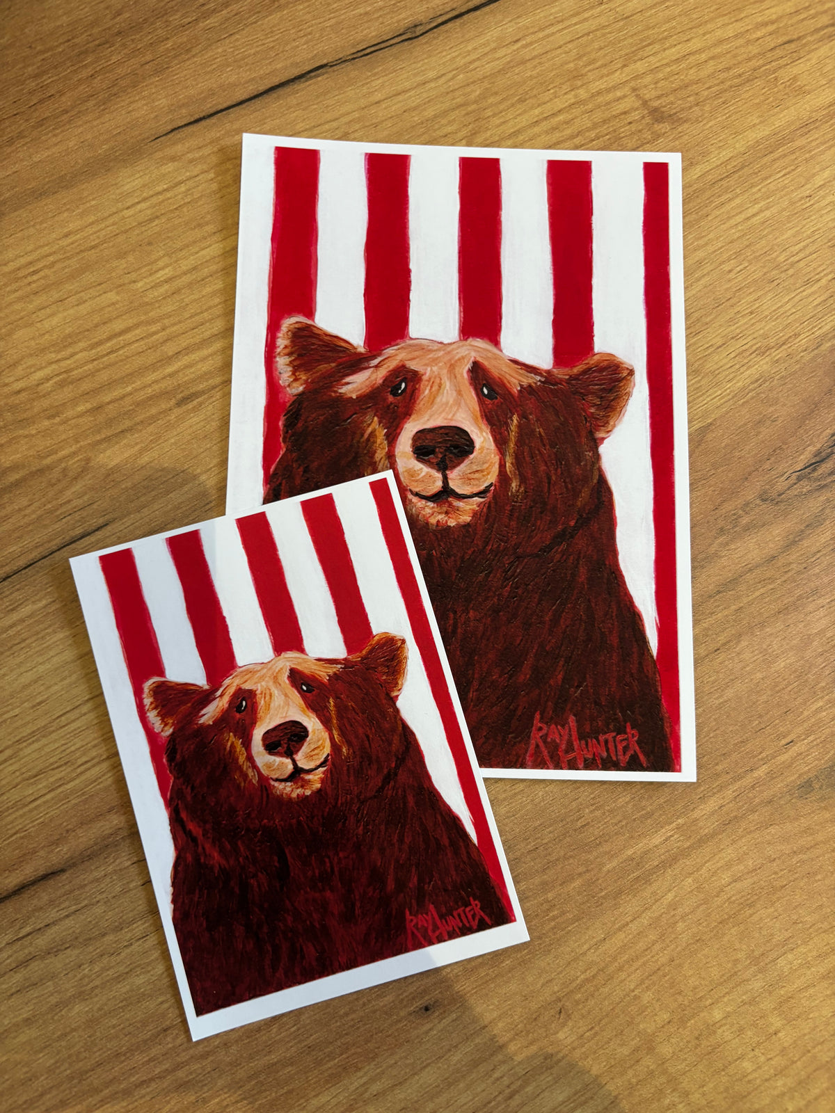 Circus Bear Print