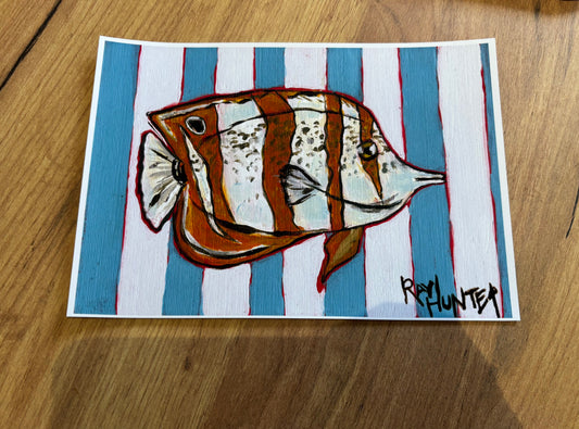 Copperband Butterfly Print