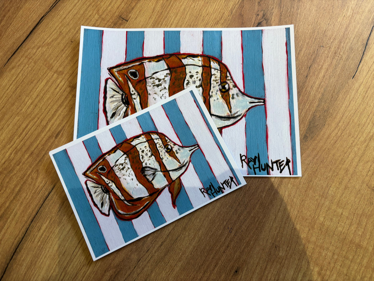 Copperband Butterfly Print