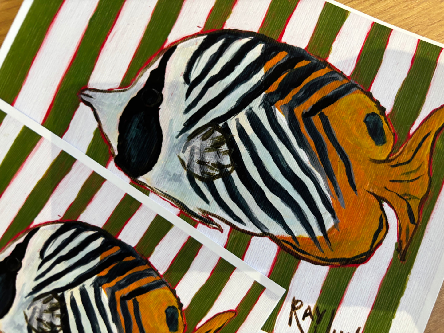 Threadfin Butterflyfish Print
