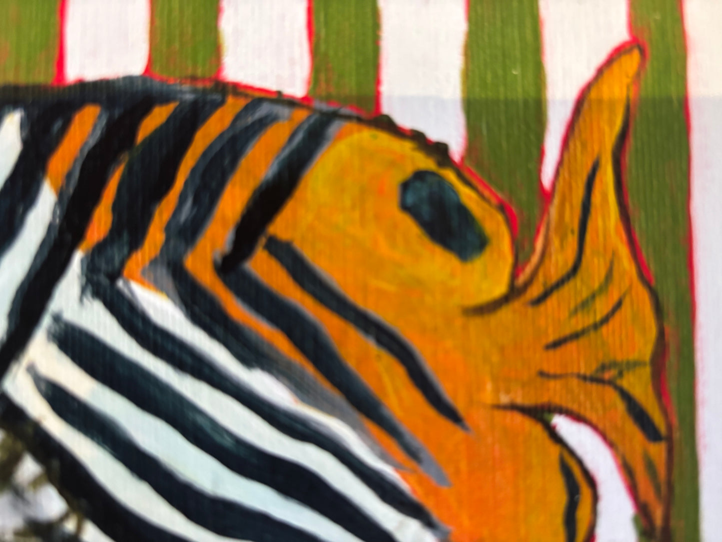 Threadfin Butterflyfish Print