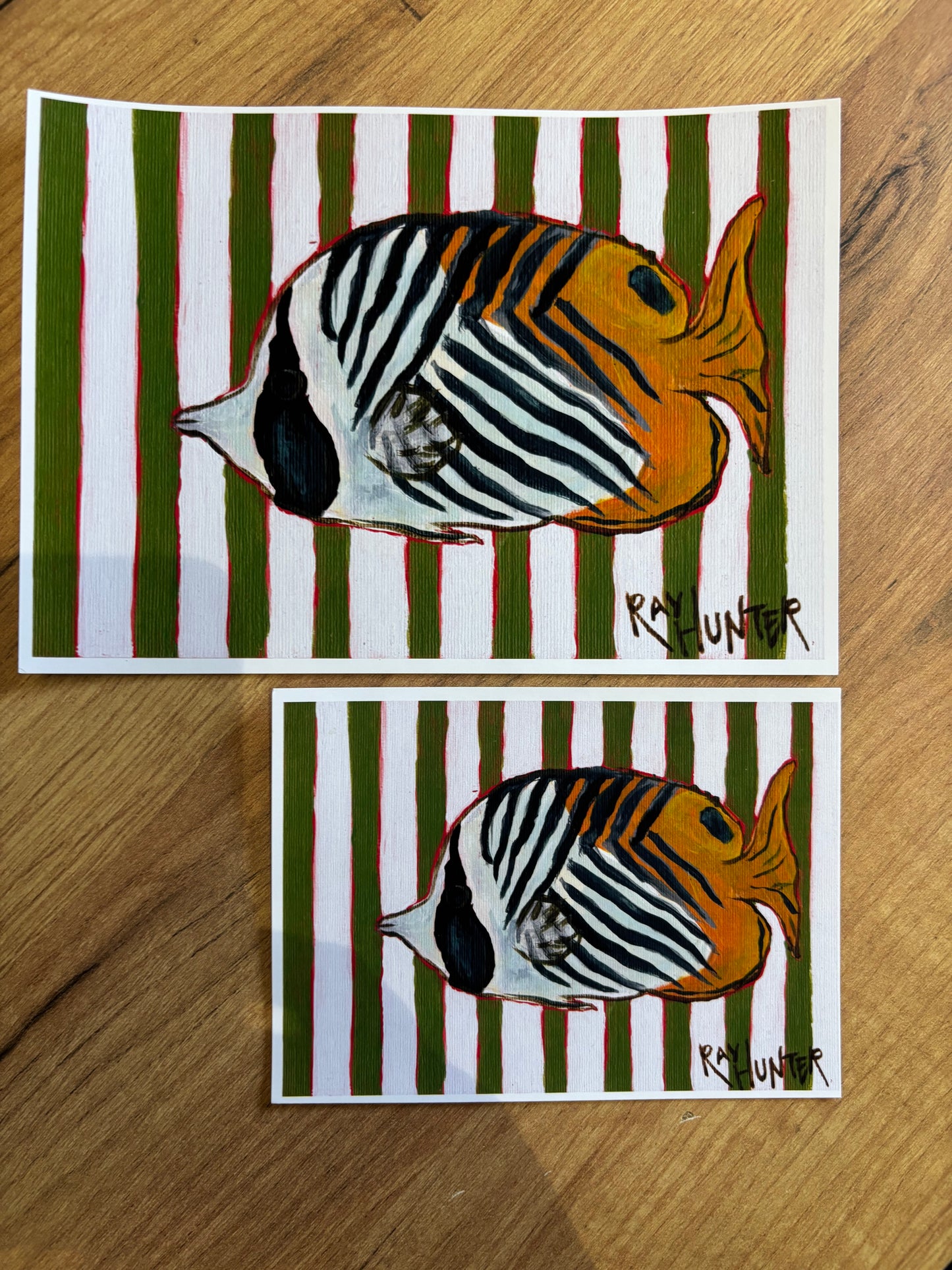 Threadfin Butterflyfish Print