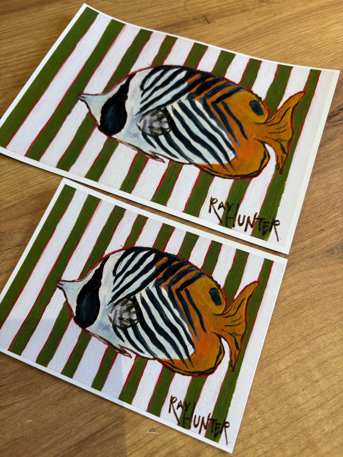 Threadfin Butterflyfish Print
