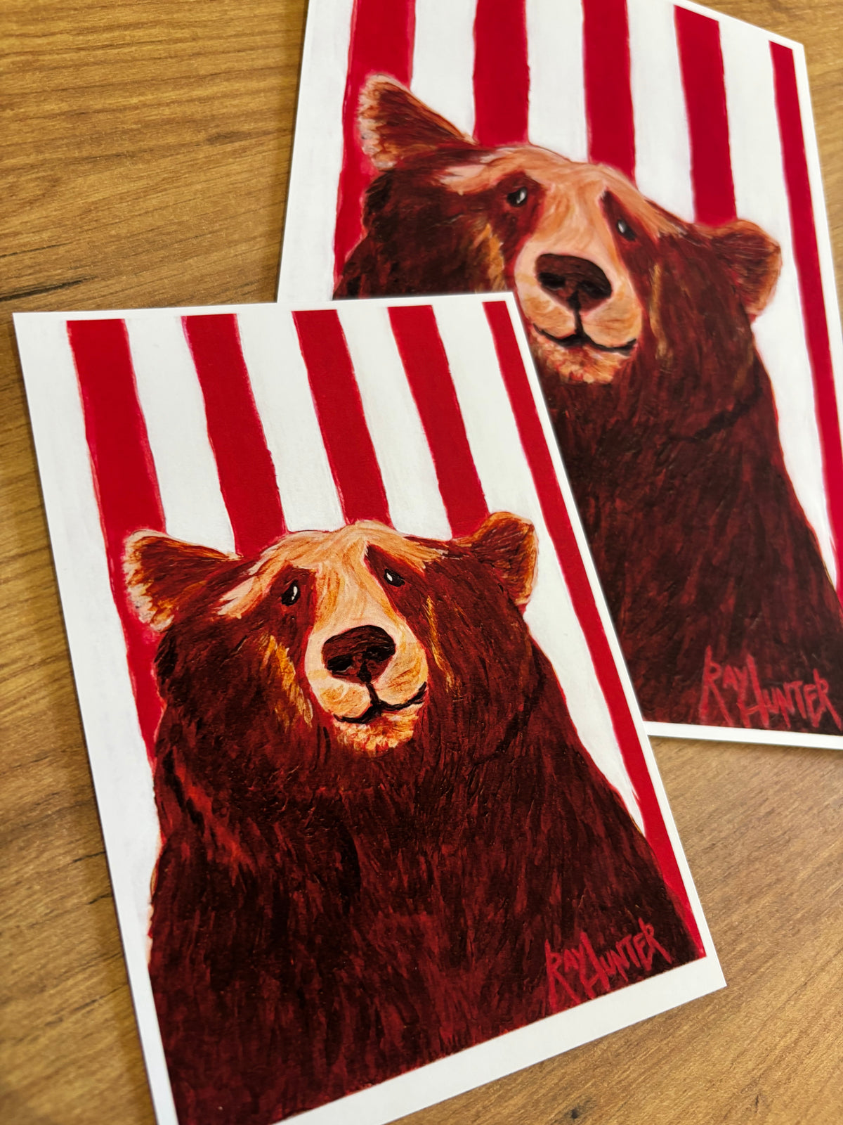 Circus Bear Print