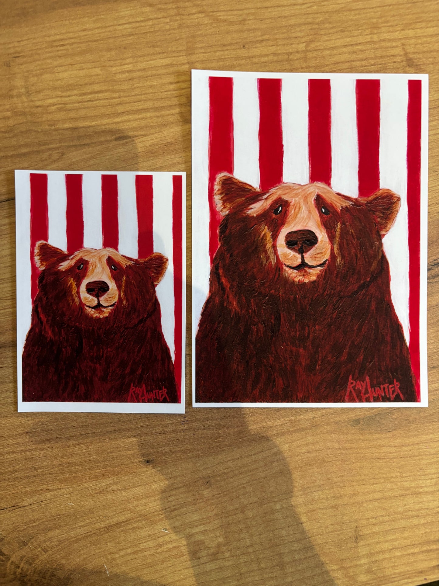 Circus Bear Print