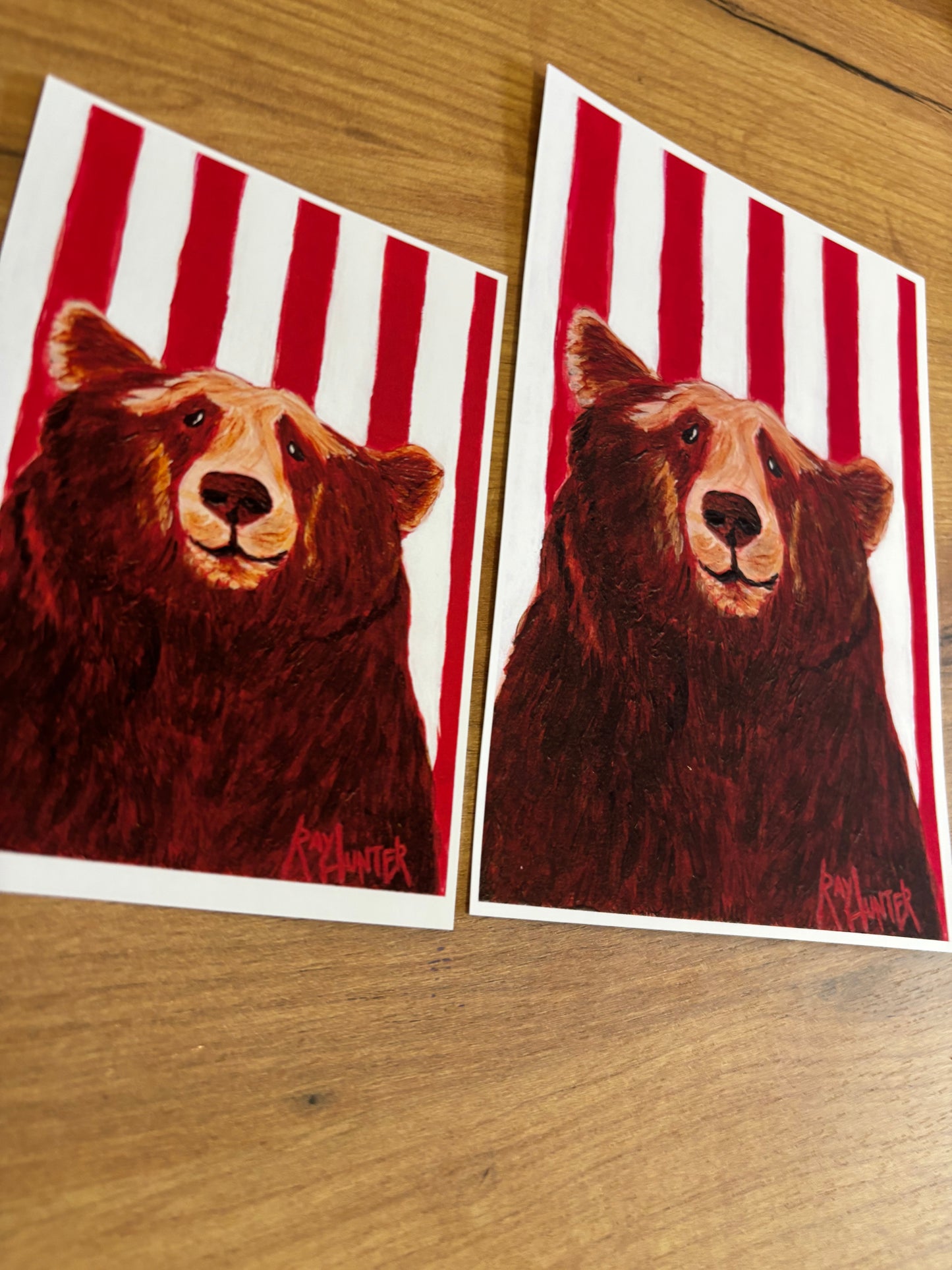 Circus Bear Print