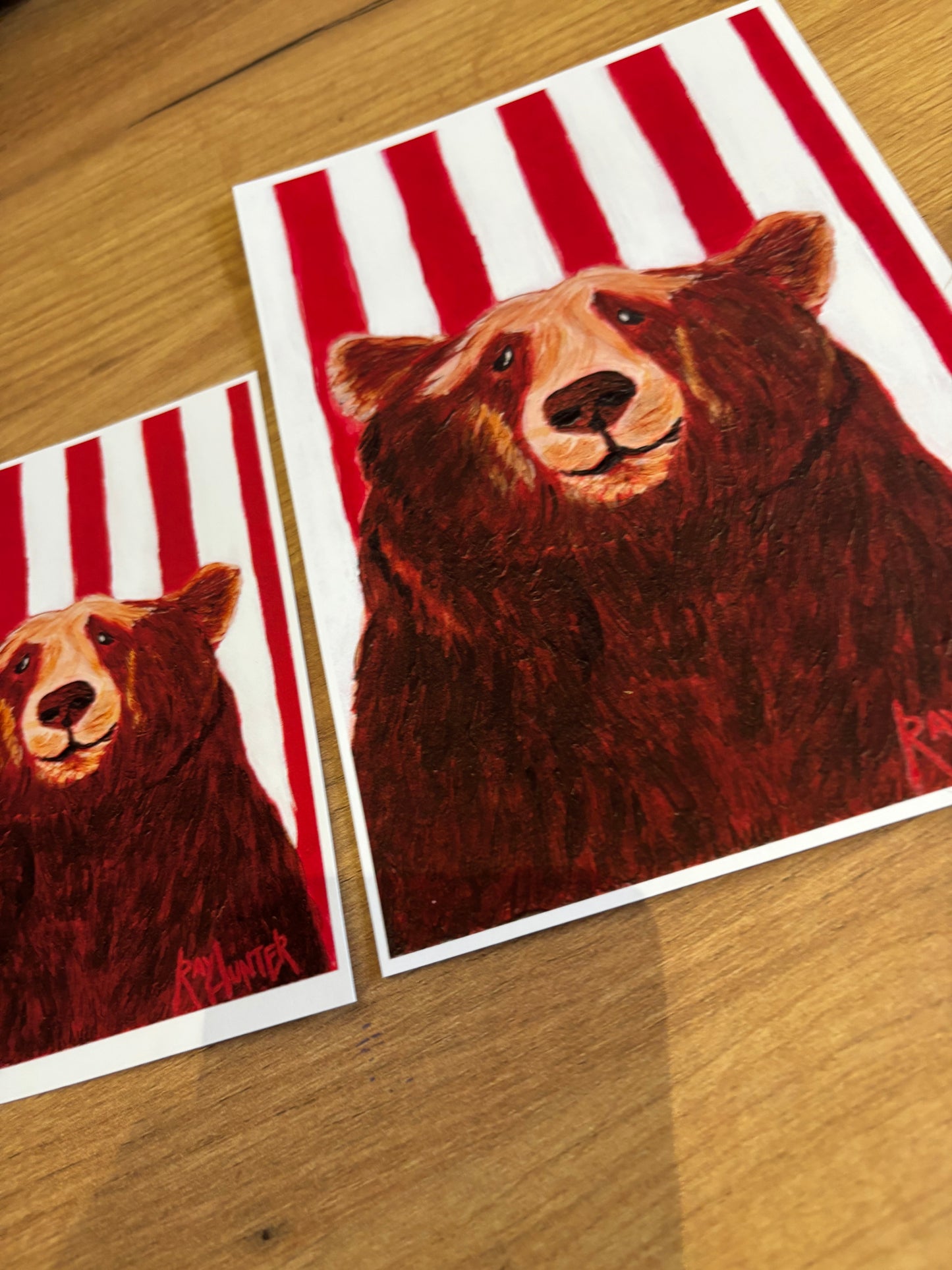 Circus Bear Print