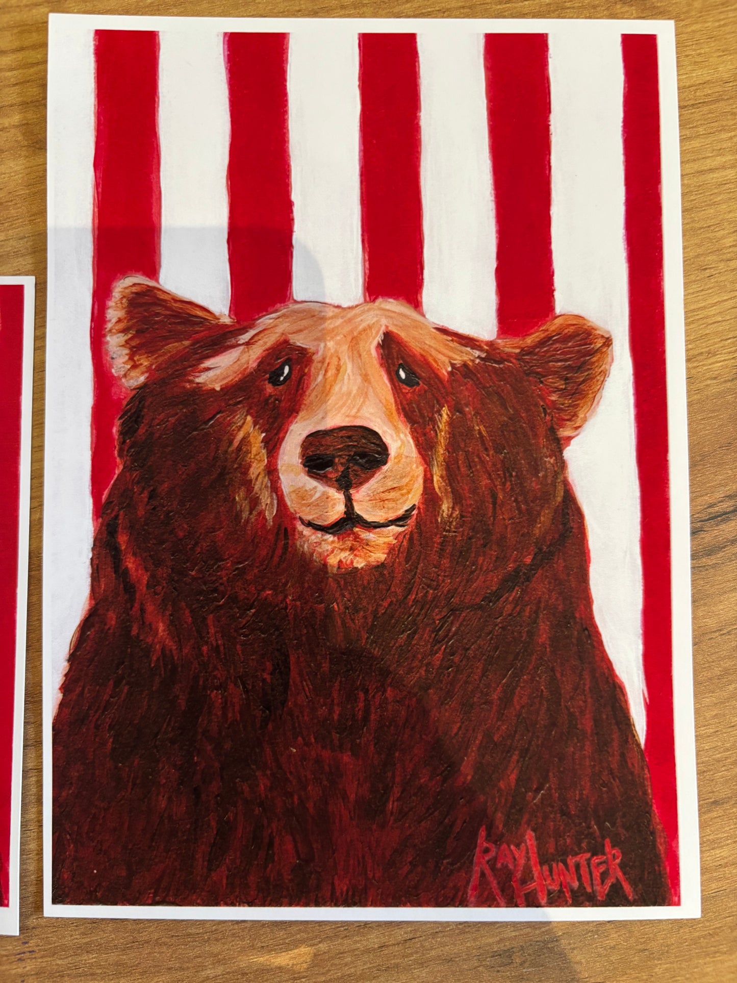 Circus Bear Print