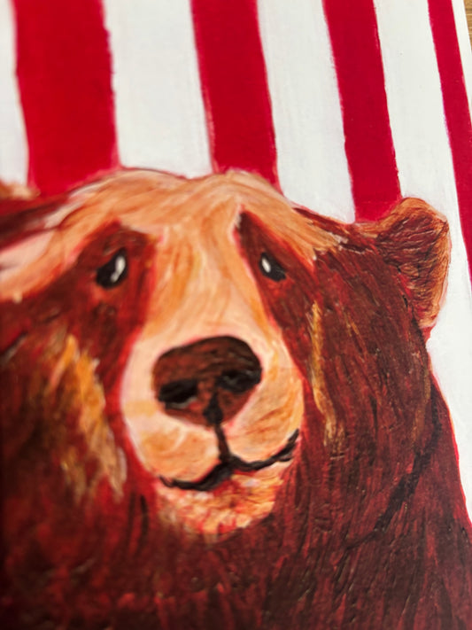 Circus Bear Print