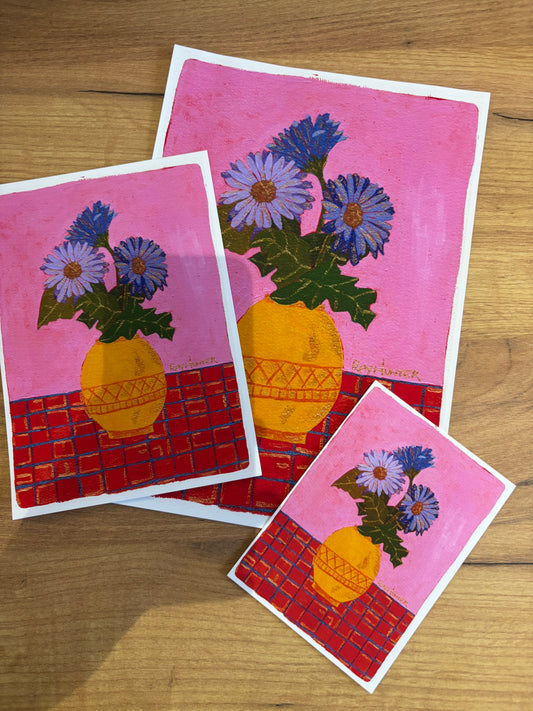 Aster Delight Print